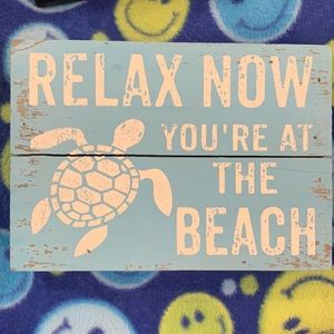 Beachy sign